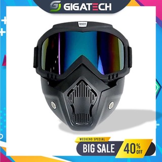 Kacamata Masker Googles Goggle Mask Motor Cross Helm Turing Pria Retro Trail Murah