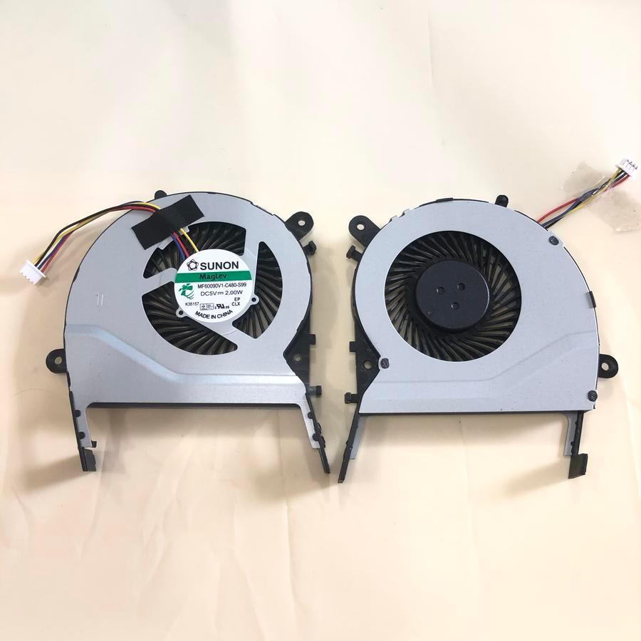 พัดลม ASUS X555Q X555B X555D และฮีทซิงค์ asus x555qa x555dq cooler ใหม่และต้นฉบับ