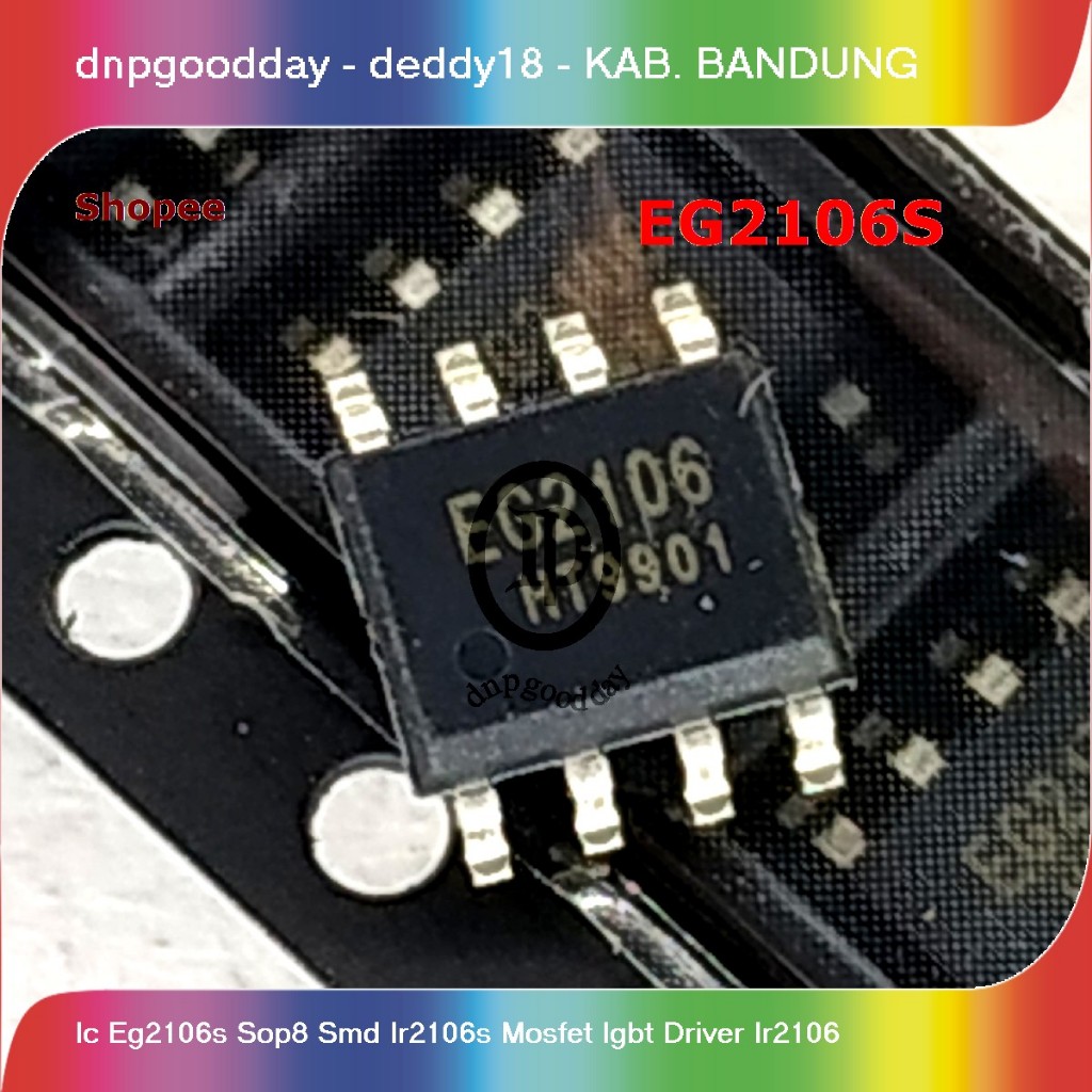 Ic eg2106s sop8 smd ir2106s mosfet igbt driver ir2106