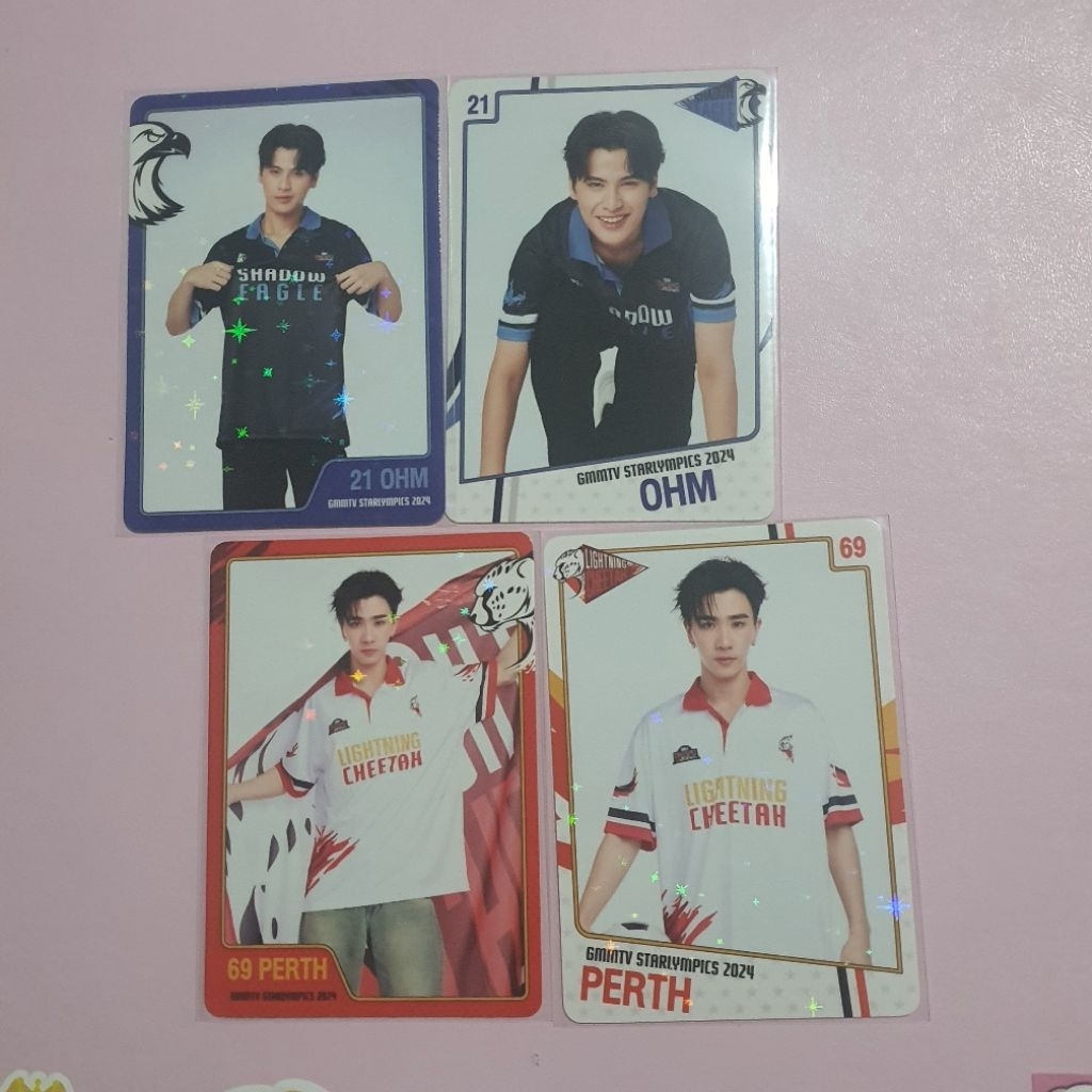 การ์ดสะสม Starlympys 2024 GMMTV Perth Tanapon Ohmทิพย์กร