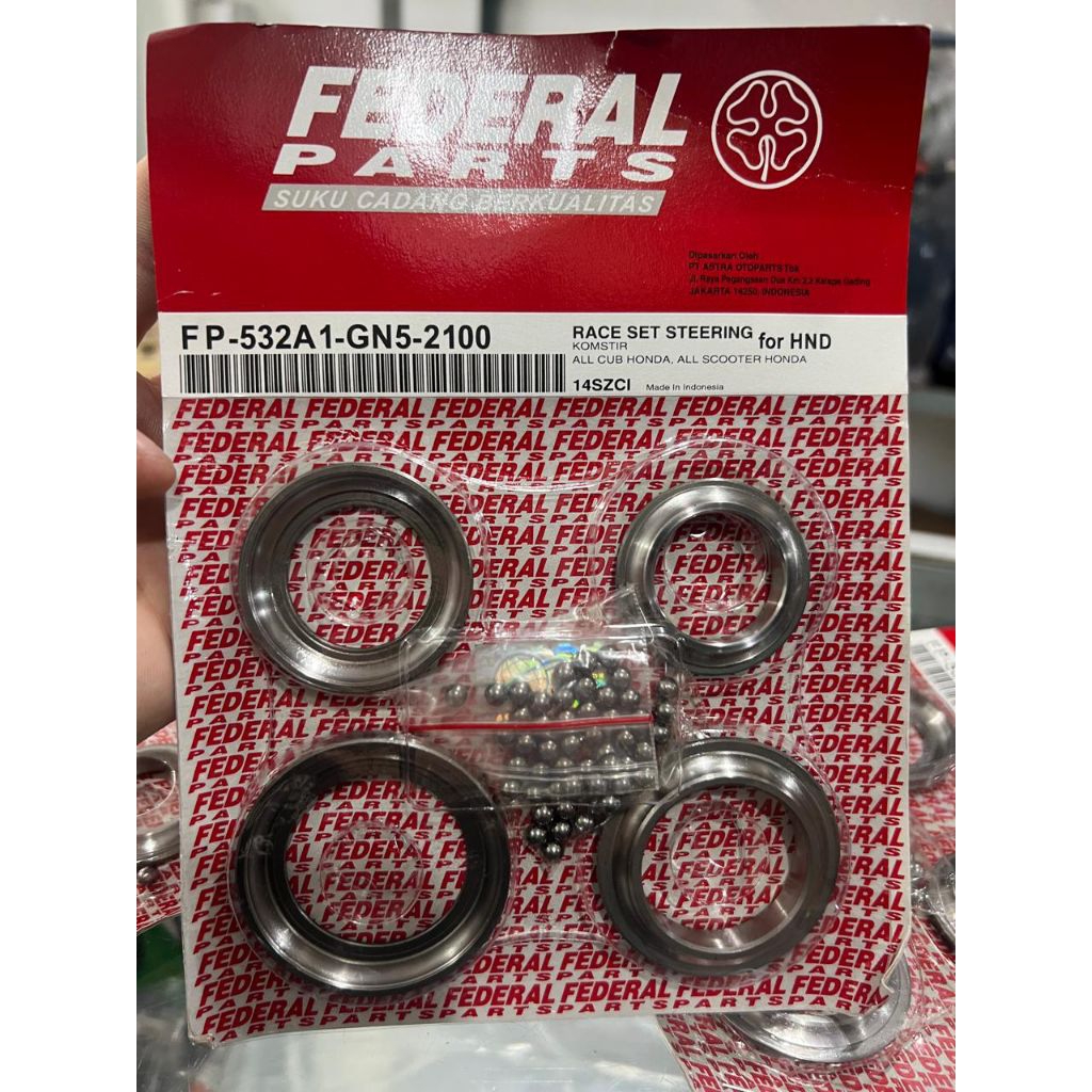 FEDERAL พวงมาลัยคอบีท vario supra revo spacy pcx blade grand พวงมาลัย scoopy adv cs1 legend kones FP