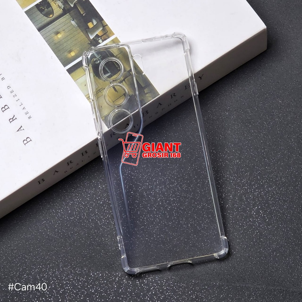 Tecno Camon 40 4G Tecno Camon 40 Pro Soft Case ถุงลมนิรภัยเคสใส Bening Tecno Camon 40 4G Tecno Camon