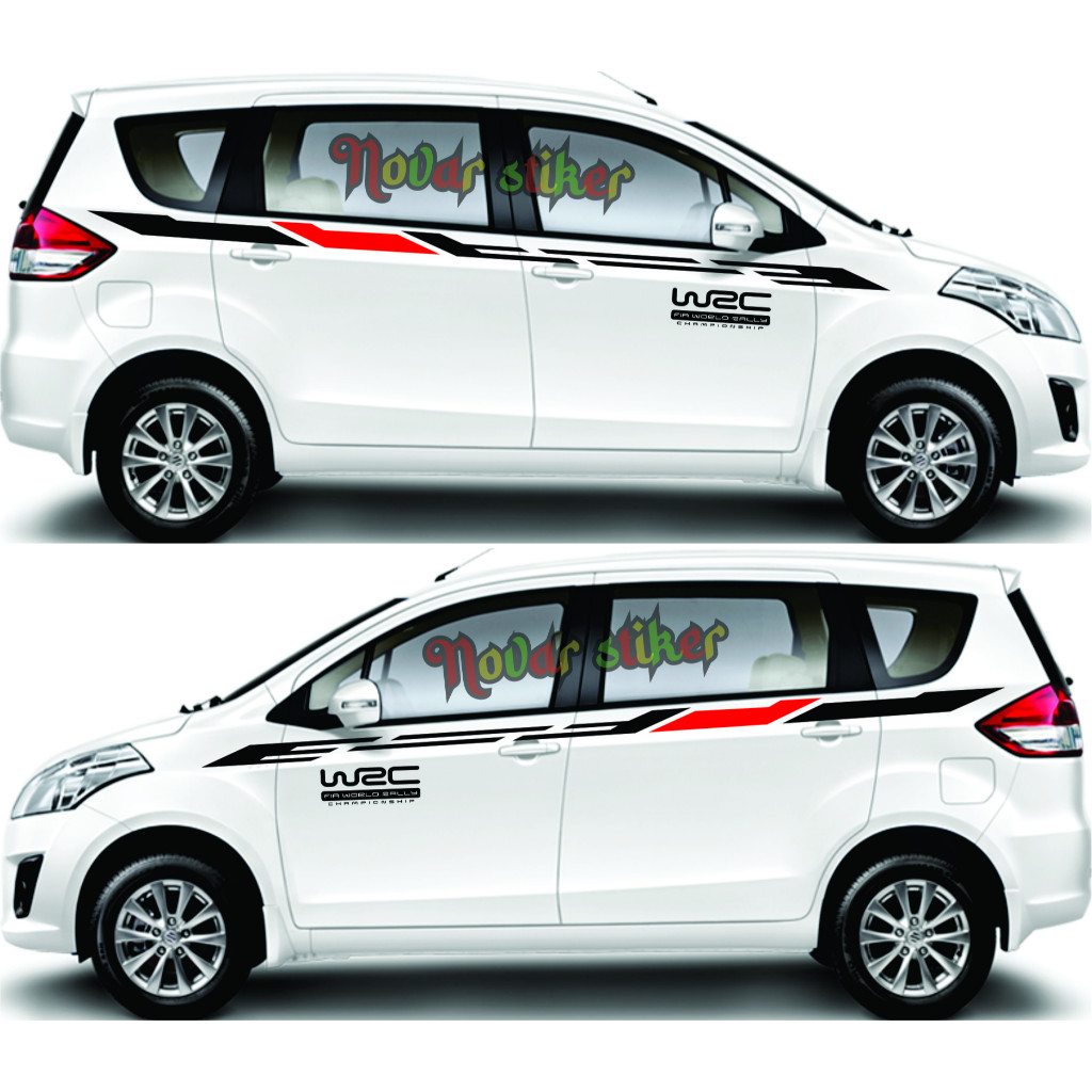 สติ๊กเกอร์ติดรถ Ertiga, สติ๊กเกอร์ WRC body list, สติ๊กเกอร์ตัด suzuki Ertiga