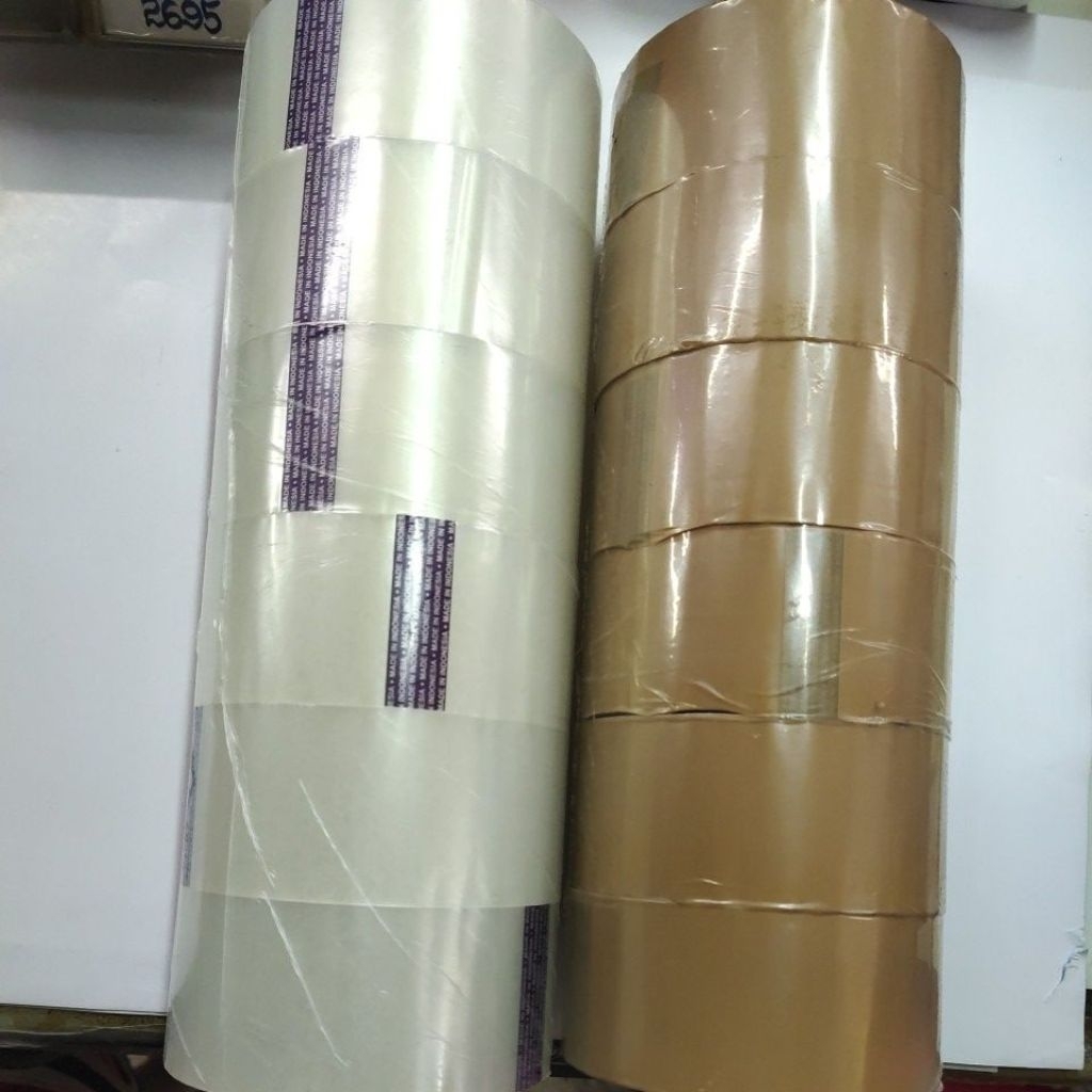 NACHI TAPE CLEAR BROWN INSULATION TAPE 48 มม. 2" x 100YARD ต่อ PCS TAPE / TAPE PACKING