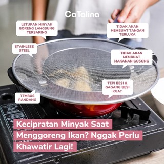 Pelindung Masak Dari Percikan Minyak Panas Oil Splater 29 cm
