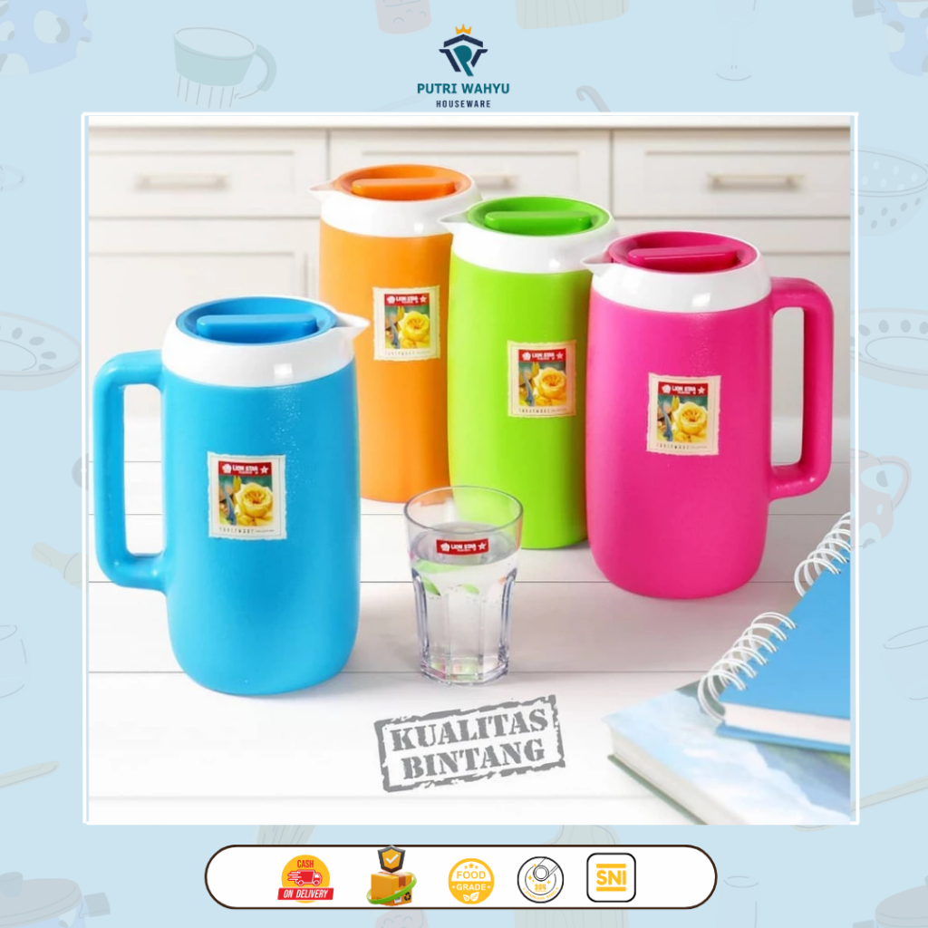 LION STAR K-7 เหยือกน้ําเทอร์โม 1.7 ลิตร Eskan อเนกประสงค์