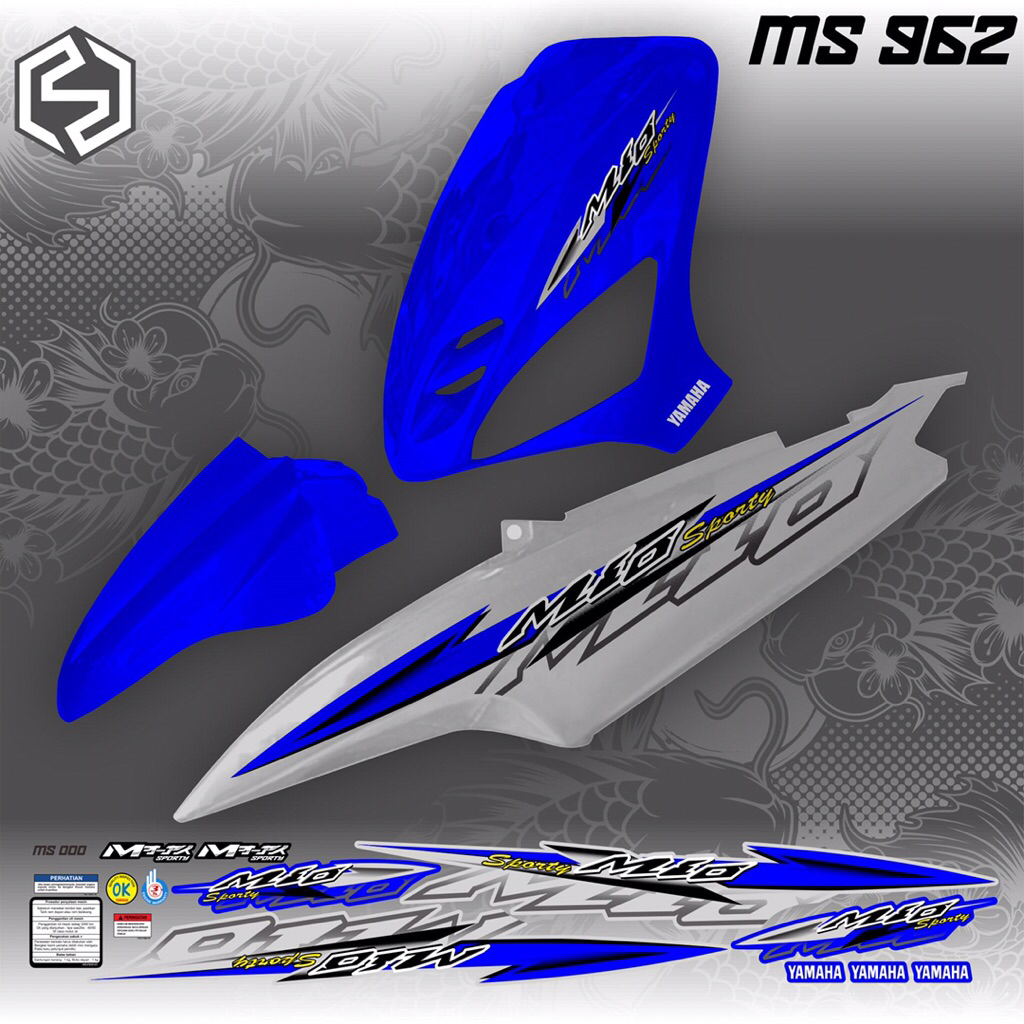 THAILAND VARIATION STRIPING MIO SPORTY / MIO SMILE MS 962 / ms 972