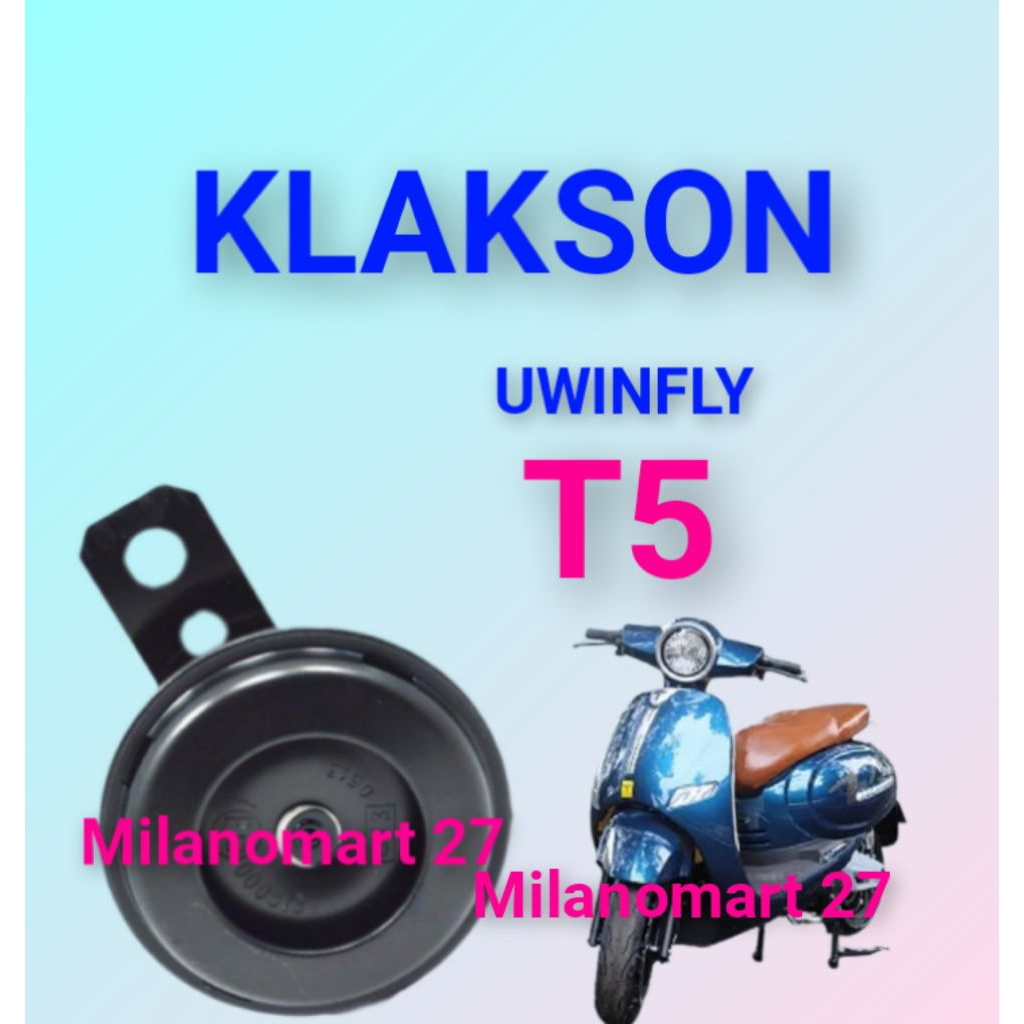 Uwinfly T5 แตร uwinfly t5 กระดิ่งมอเตอร์ไฟฟ้า