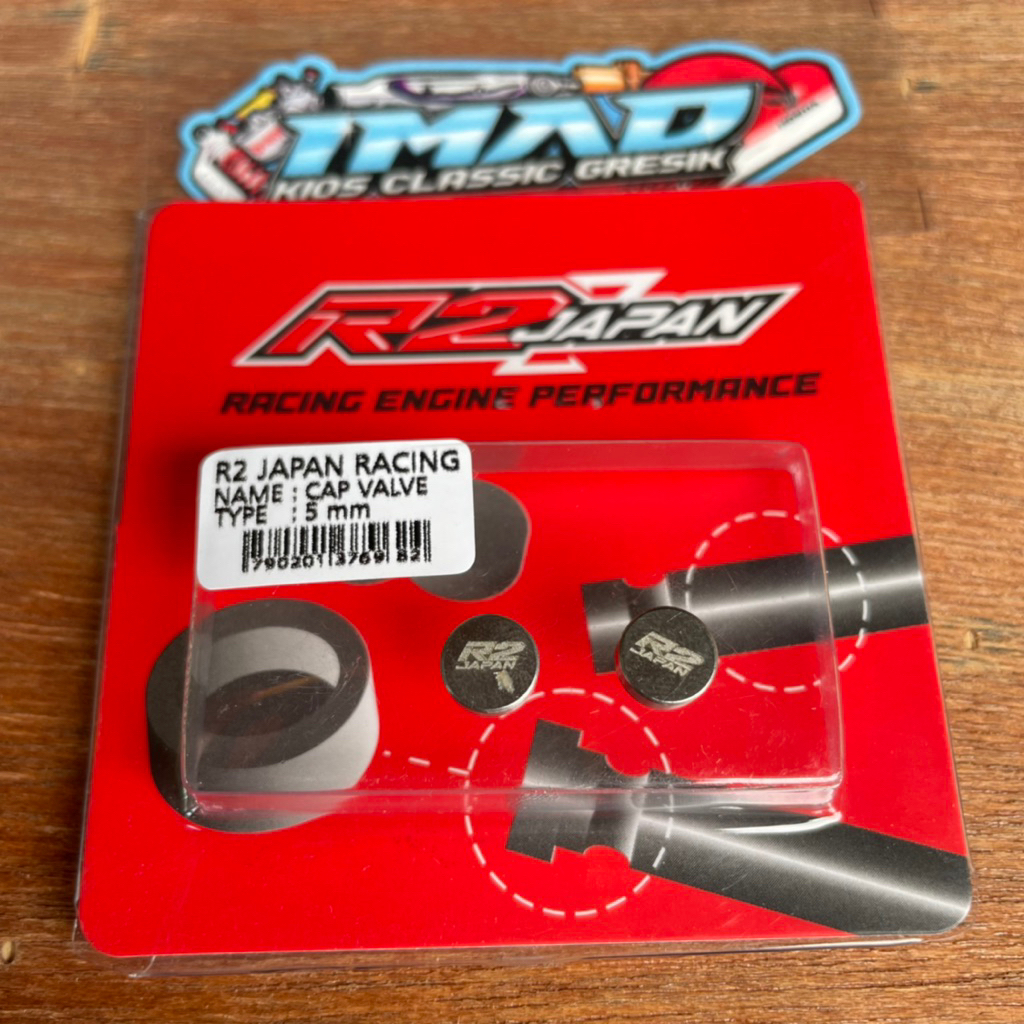 TIGER VALVE SIM VALVE CAP 5MM STEM MEGAPRO GL TIGER R2JAPAN ฝาวาล์ว R2 JAPAN ORIGINAL R2 JAPAN 5 MM
