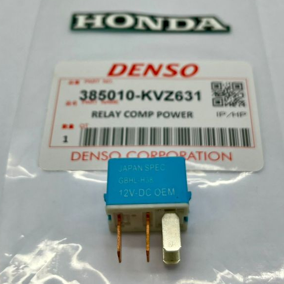 38501-KVZ631 DENSO รีเลย์สตาร์ท 4 ขา BeAT Fi Vario 125 150 Scoopy eSP CBR150R DENSO เดิม