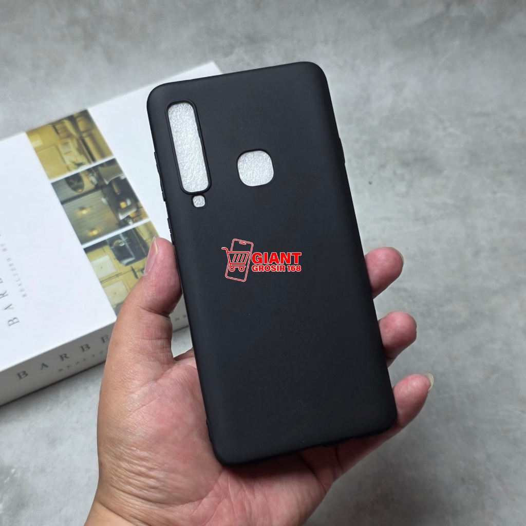 SAMSUNG A9 2018 SAMSUNG A7 2018 CASE MACAROON สีดํา SILICON สีดํา SAMSUNG A9 2018 SAMSUNG A7 2018