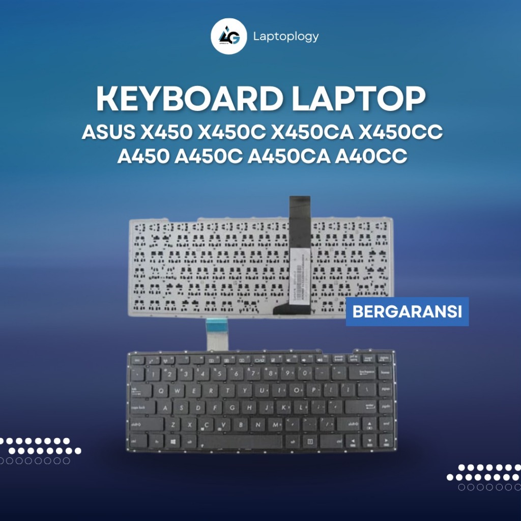 คีย์บอร์ด ASUS A450 A450C X450 X450C X450A X450V X450VB X450E พร้อมการรับประกัน