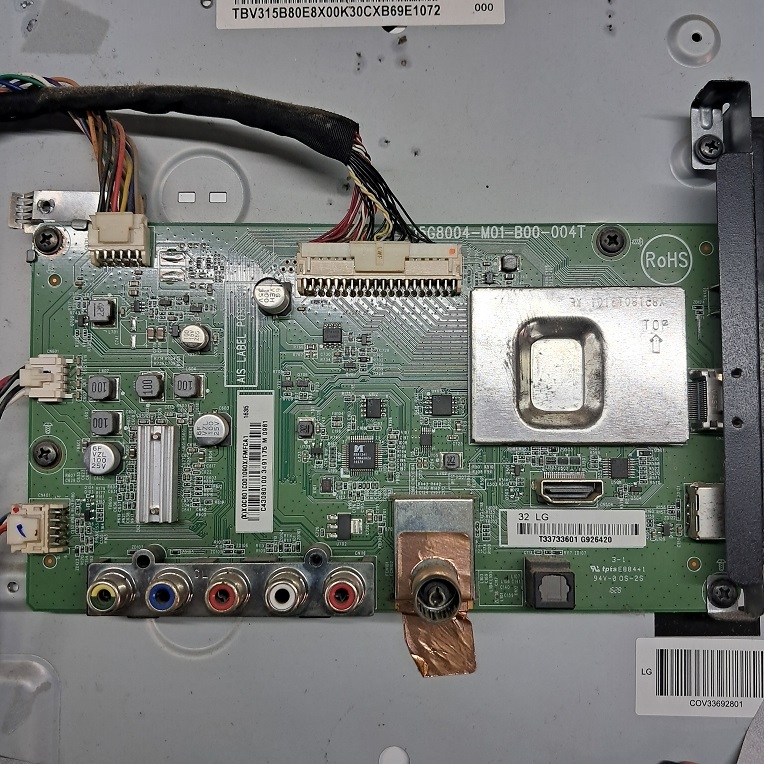 MainBord ทีวี LG 32LH500D Dtv T2 LG 32LH500