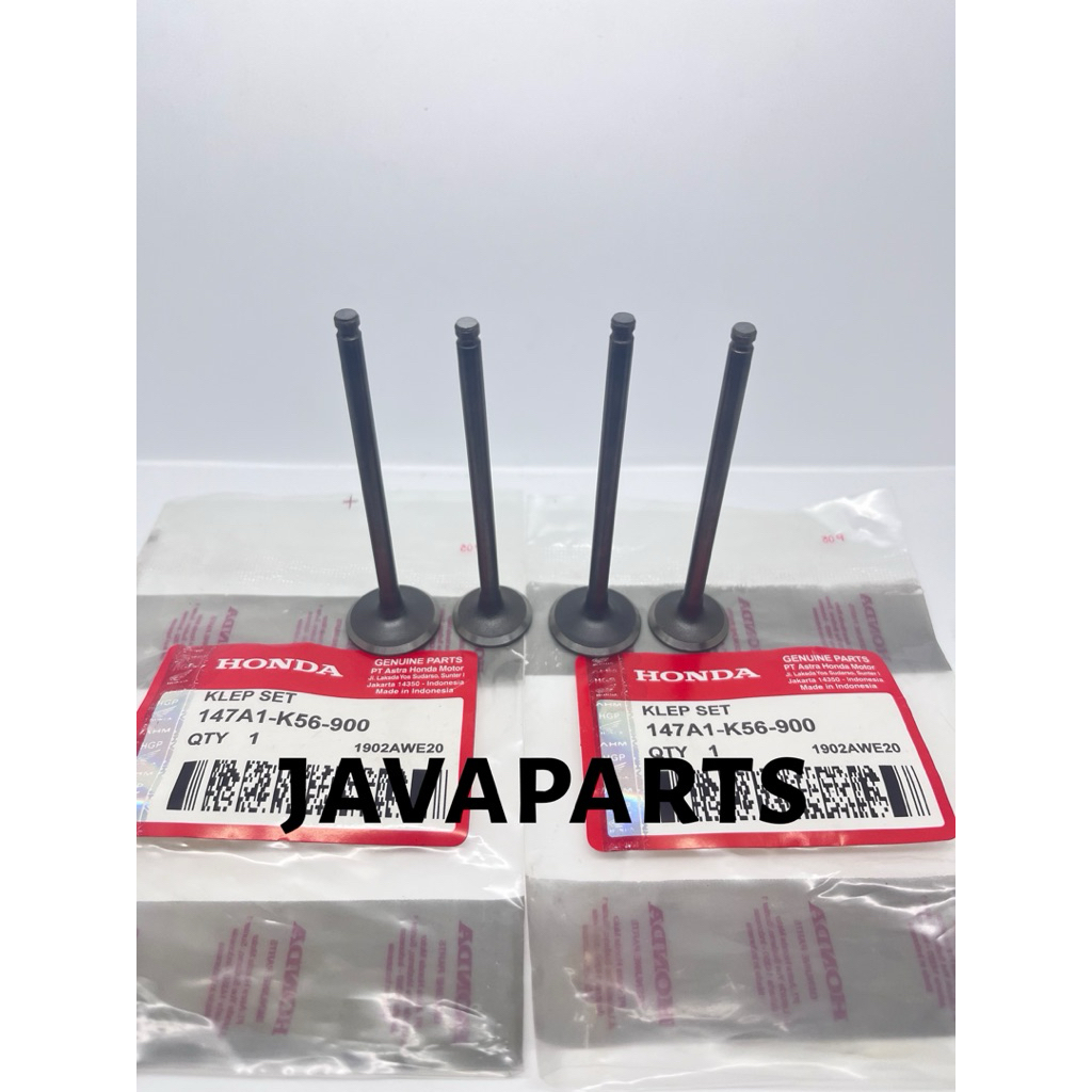 ชุดวาล์วร่มวาล์วในอดีต (4 ชิ้น) Honda CB 150 R StreetFire New LED CBR 150 R New LED Supra GTR 150 Sonic 150 R K56