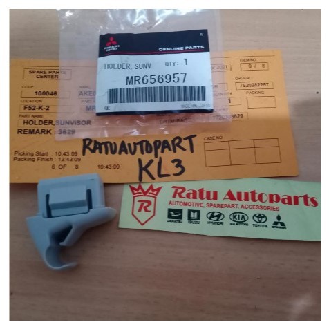 ใหม่ทั้งหมด Triton KL3 2015 -2023 ไม้แขวนเสื้อ Sunvisor