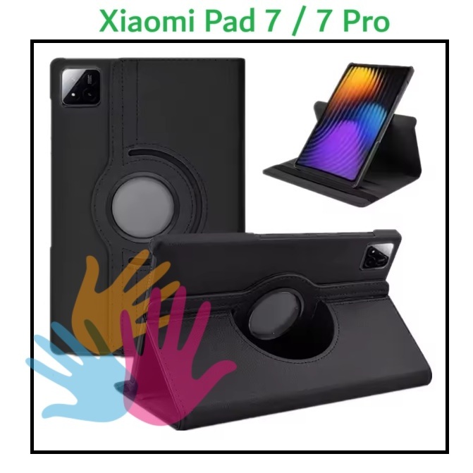 XIAOMI PAD 7 / เคส XIAOMI PAD 7 / XIAOMI PAD 7 PRO ฝาครอบหนังโรตารี