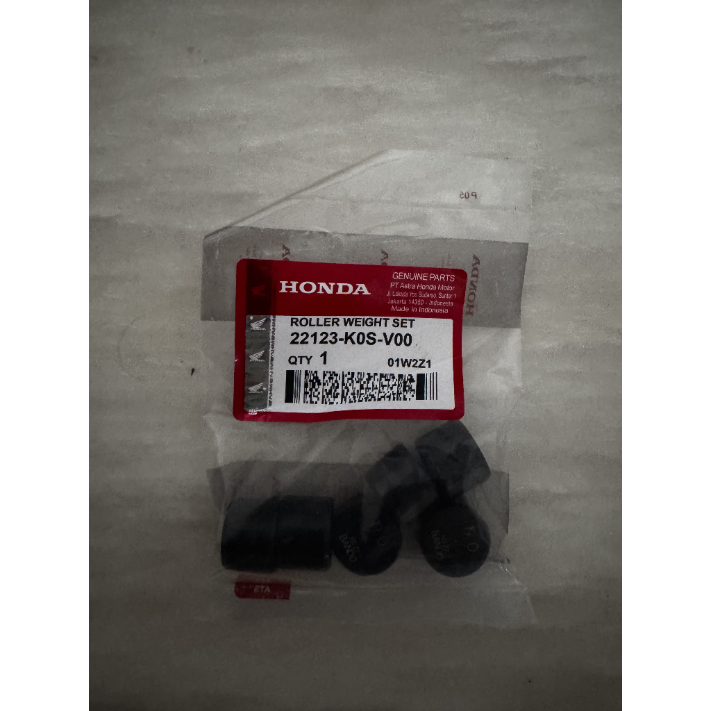 ROLLER WEIGHT SET มอเตอร์เดิม VARIO 160 PCX 160 ADV 160 22123-K0S-V00