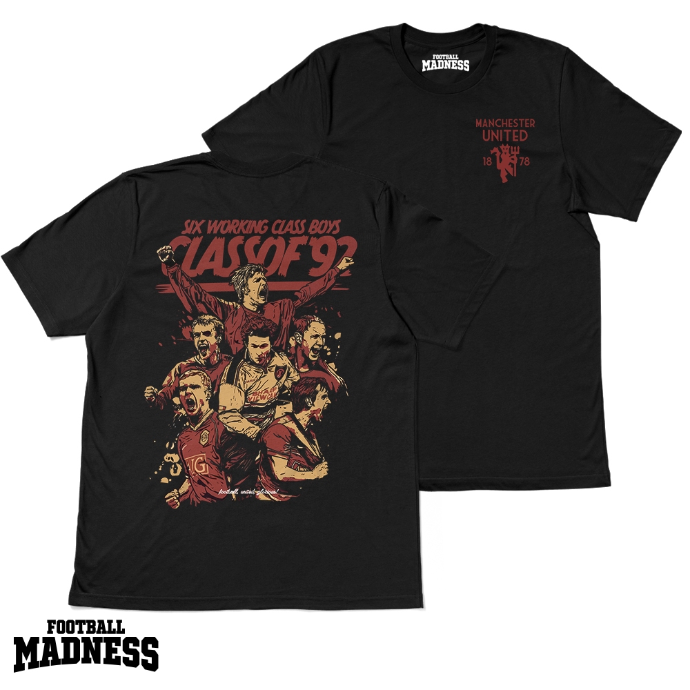 เสื้อยืด FOOTBALL MADNESS - MAN UTD CLASS92