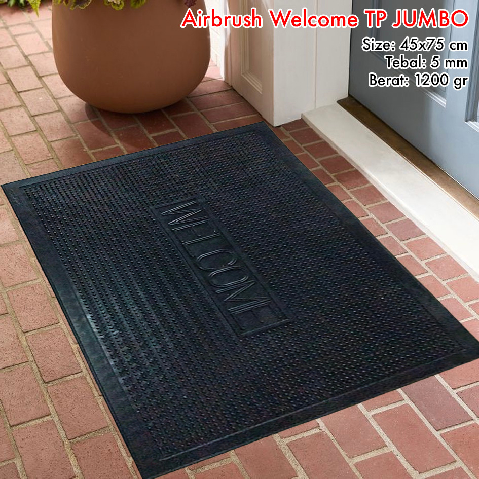 AIRBRUSH WELCOME TP JUMBO 45X75