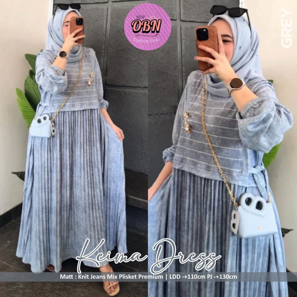 Kezia/Mahiza/Vienna/Muzia/Luneya Dress By OBN