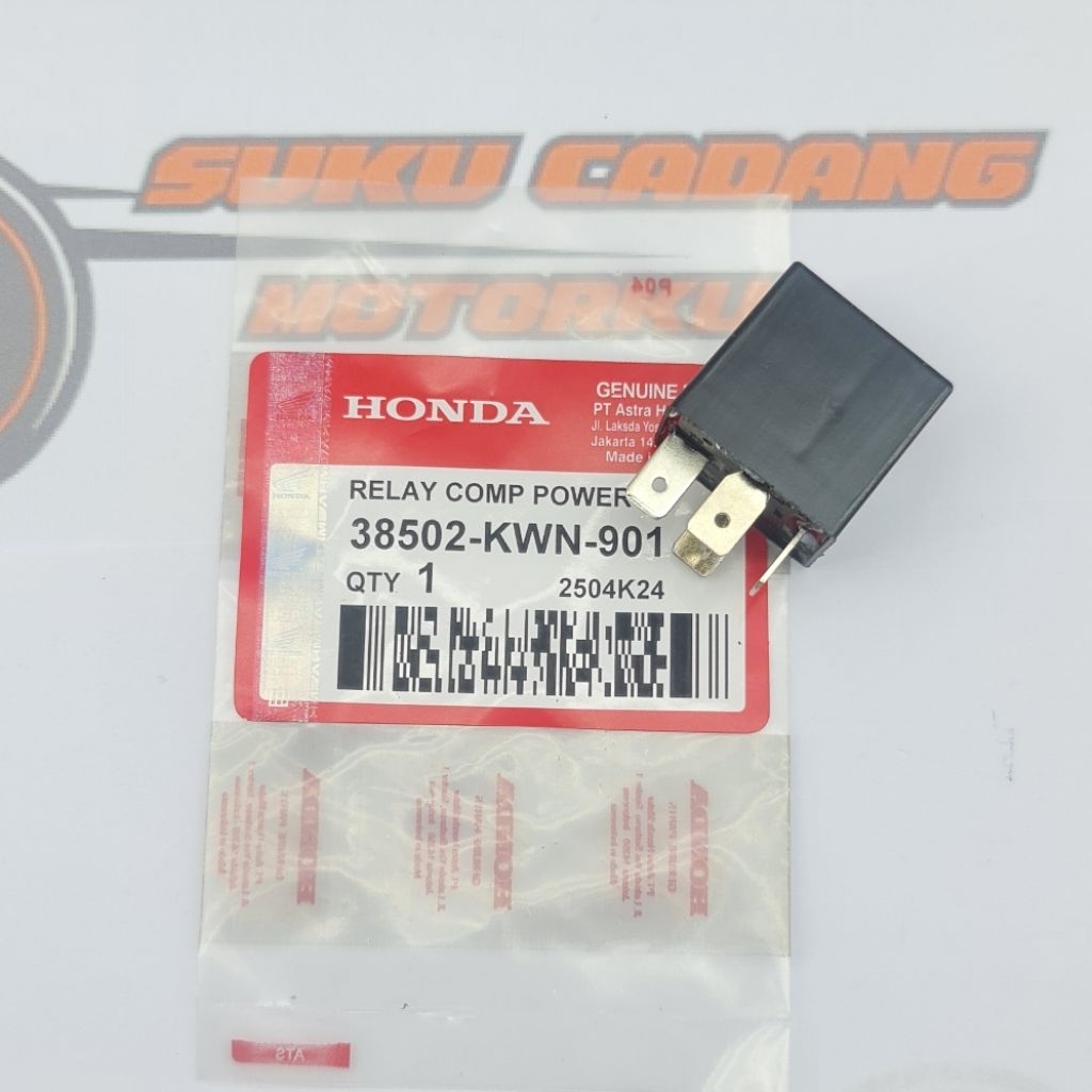 38502-KWN-901 RELAY COMP POWER 5 PIN HONDA VARIO 150 ESP