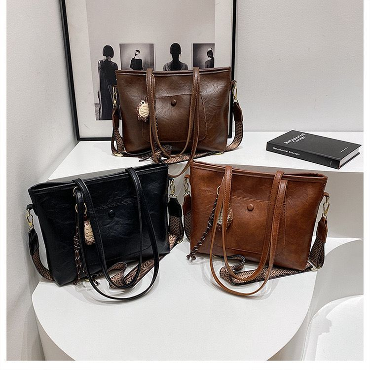 KOSK Womens Tote Bag 2in1 Fashion Elegant - 1145