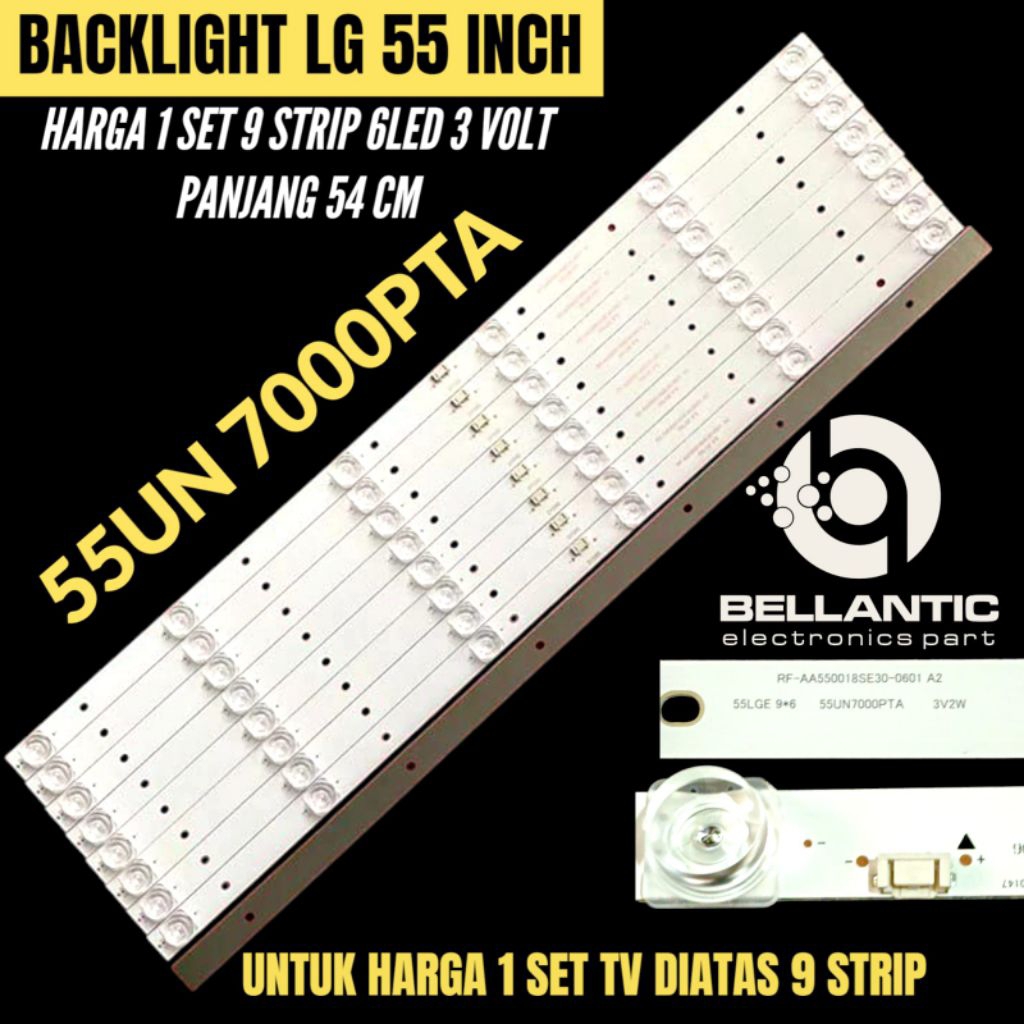 LG 55 INCH LED TV BACKLIGHT 55UN7000K LG LED TV BACKLIGHT