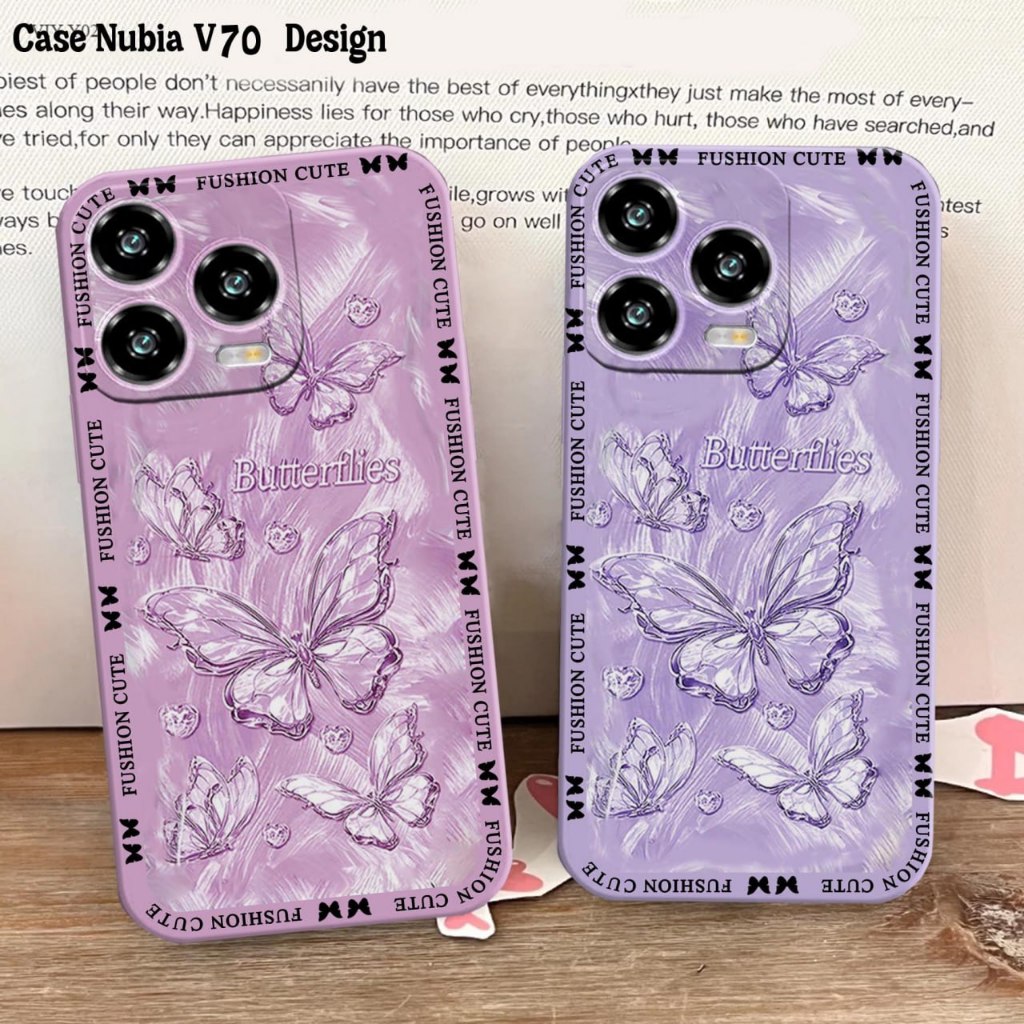เคสโทรศัพท์มือถือออกแบบ HP Nubia V70 - เคส Nubia V70 แบบใสใส - เคส Nubia v70dsn -RJ4387