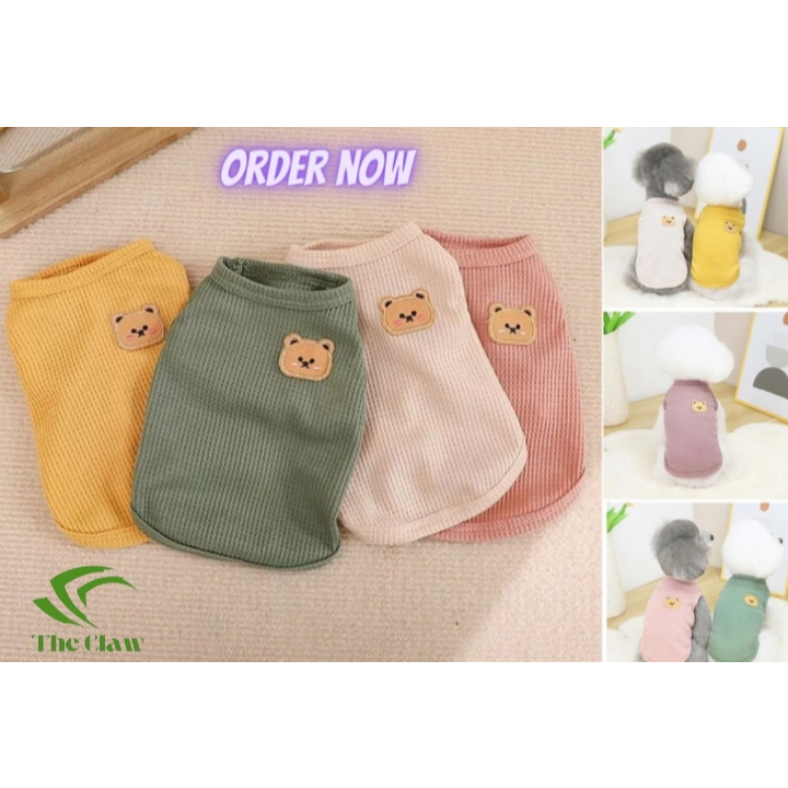 (The Claw) Teddy Bear Cat Dog Tank Top / Cat Dog Teddy Shirt Tank Top