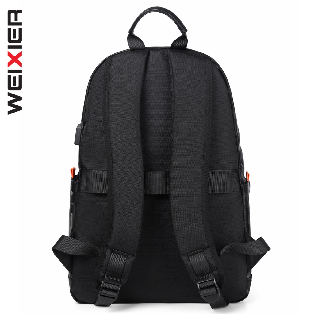 ใหม่ Weixier 360 กระเป๋าเป้สะพายหลังผู้ชายกระเป๋าเป้สะพายหลังแล็ปท็อปพอร์ต Usb Wx-Os