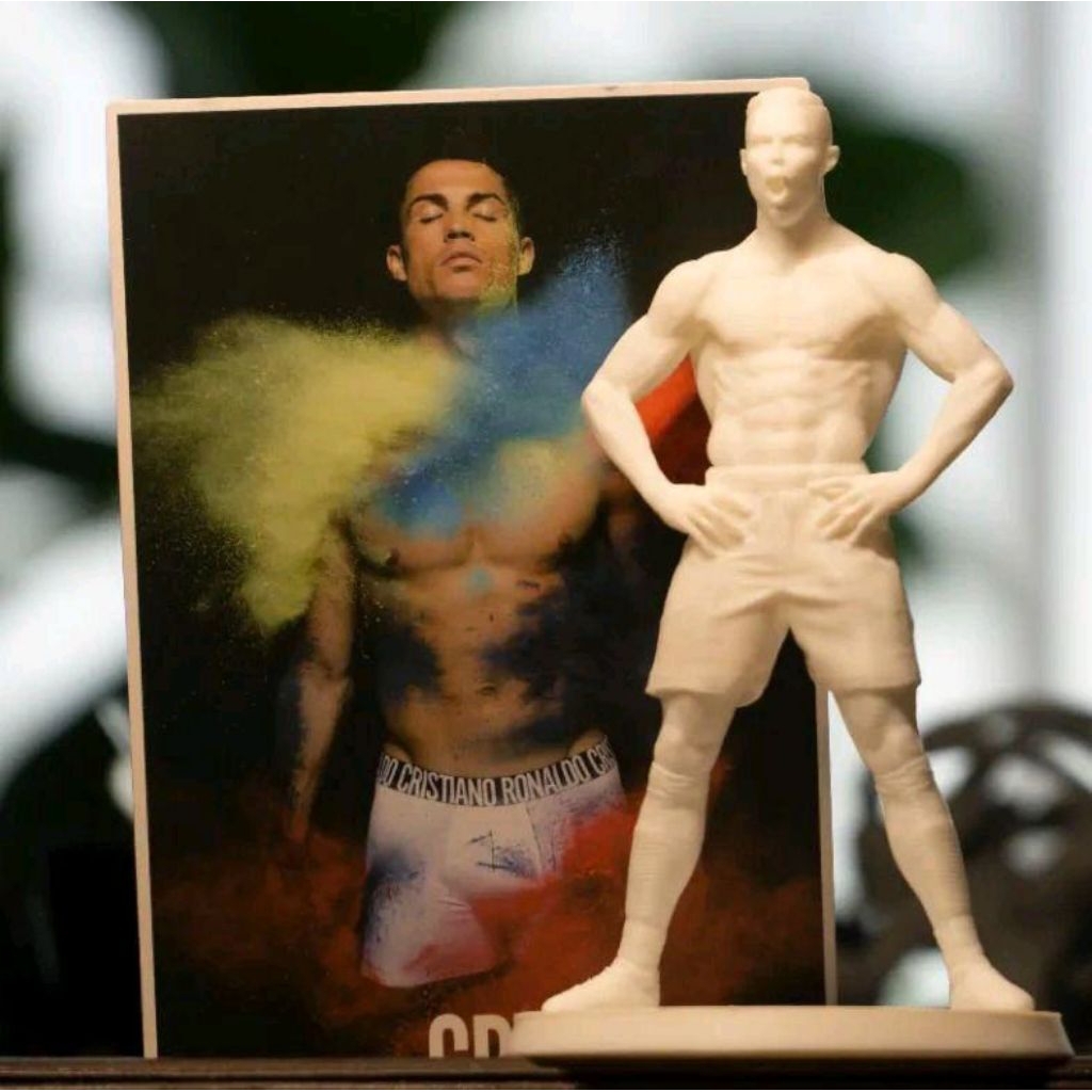Cristiano Ronaldo CR7 Pose แอคชั่นฟิกเกอร์ | คอลเลกชันตํานานฟุตบอล