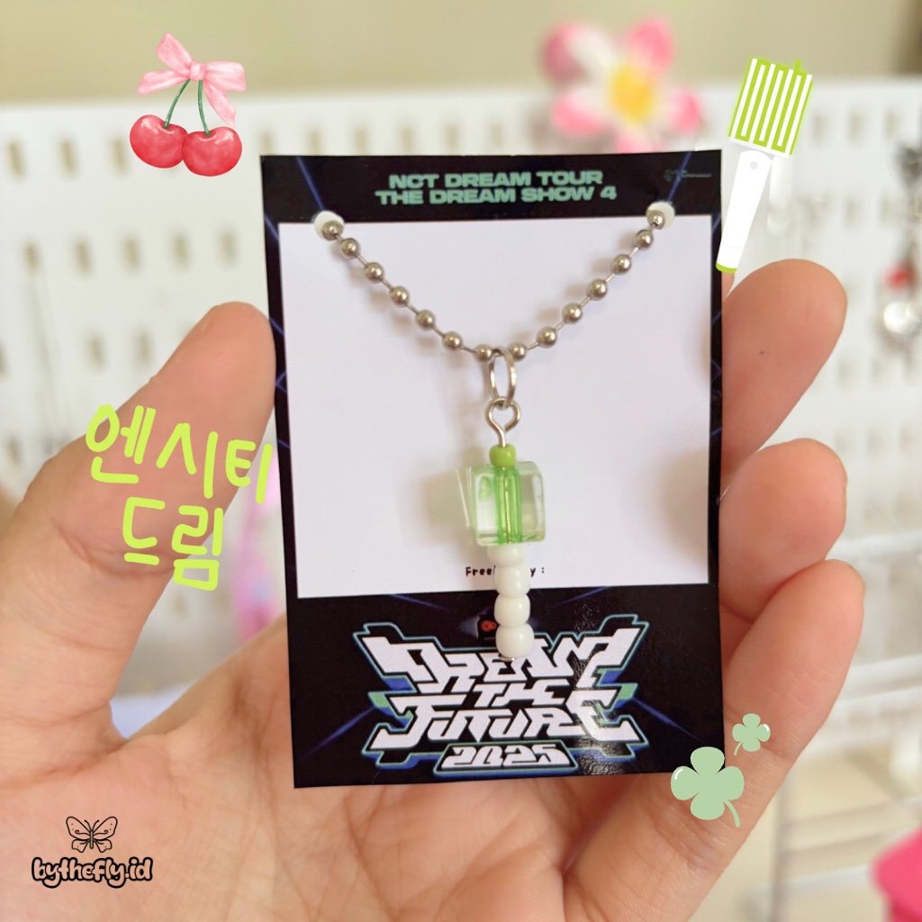 HIJAU แท่งไฟ NCT Mini สีเขียวสําหรับของขวัญคอนเสิร์ต NCT TDS/ แท่งไฟ nct 123, ของขวัญในฝัน nct/ LSK