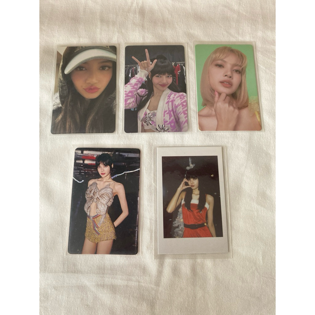 Lisa photocard Blackpink 0327 vol 4