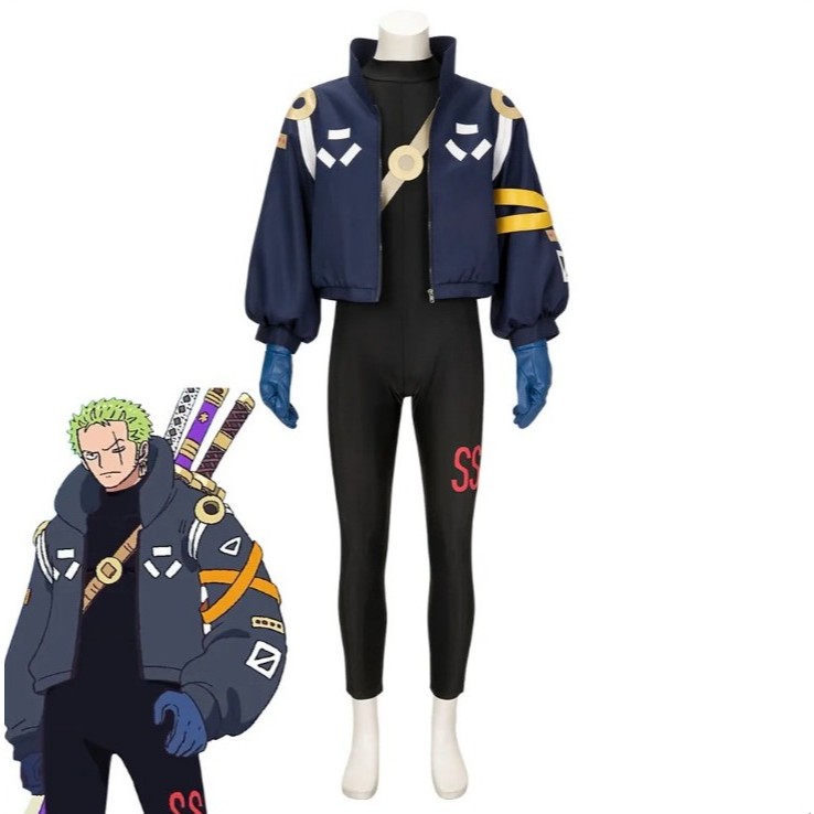 (PDS) ONE PIECE ZORO EGGHEAD COSPLAY JACKET CASUAL COSTUME