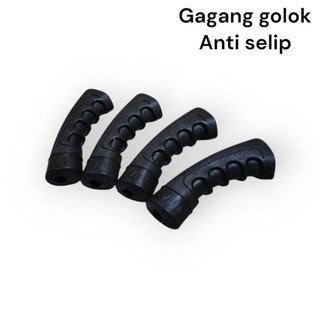 gagang pisau/parang/bilah plastik hitam untuk berkebun 1 pcs