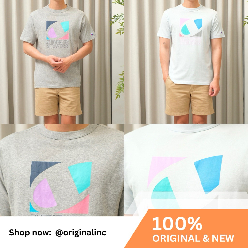 CHMP Athletics Logo Print SS Tee CHMP-SST-89