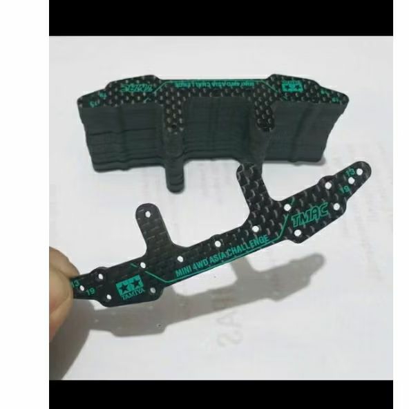 Rep Tamiya 95685 Tmac Asia Challenge / Tamiya HG Carbon ด้านหลัง Stay (3mm) / tamiya 95259