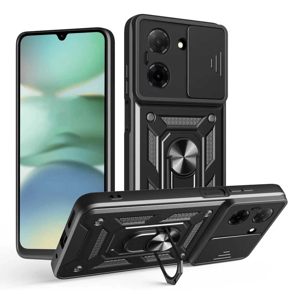 Poco C71 / Redmi A5 4G Softcase SLIDE ARMOR ป้องกันกล้องเคส Hp Poco C71 / Redmi A5 4G