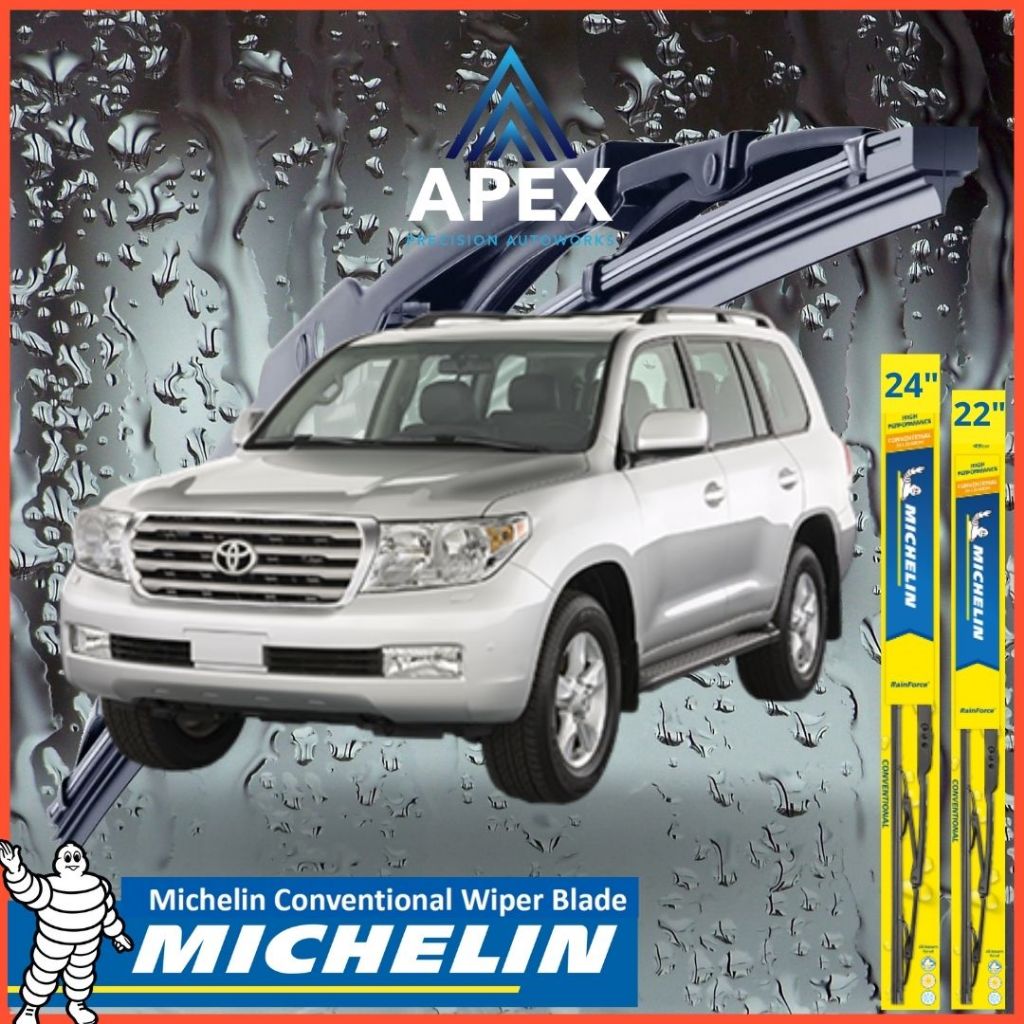 MICHELIN RAINFORCE CONVENTIONAL WIPER สําหรับ TOYOTA LANDCRUISER VX200/J200