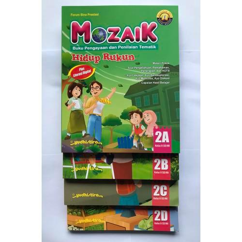 หนังสือต้นฉบับ (MOZAIK) THEMATIC ASSESSMENT AND ASSESSMENT BOOK FOR GRADE II ELEMENTARY SCHOOL/MI K-