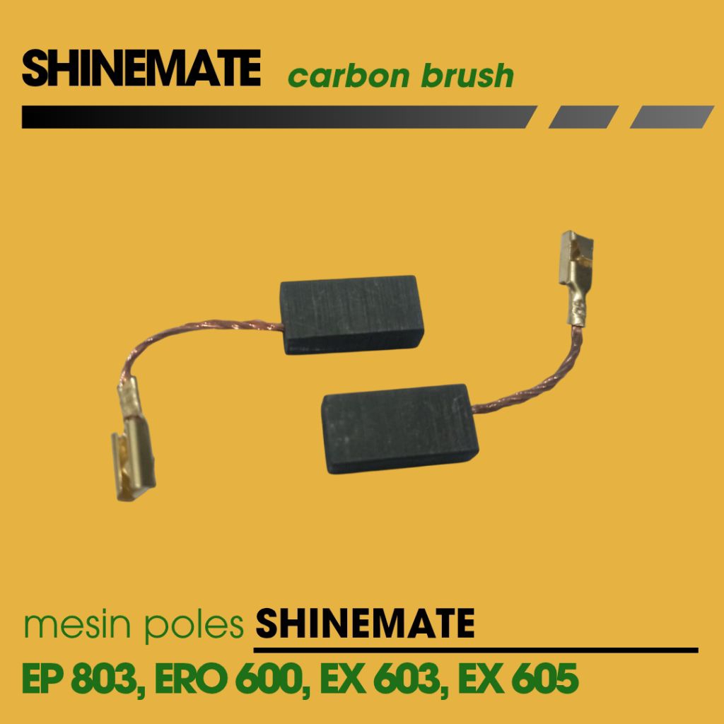 MESIN SHINEMATE เครื่องขัดแปรงถ่าน รุ่น EP803, ERO600, EX603, EX605