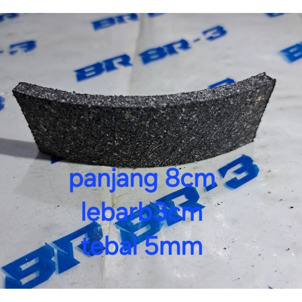 ซับ BrakevMaterial (ไม่ใช่ใยหิน) คลัทช์คู่สําหรับรถจักรยานยนต์อัตโนมัติ (1 ชิ้น) BR3