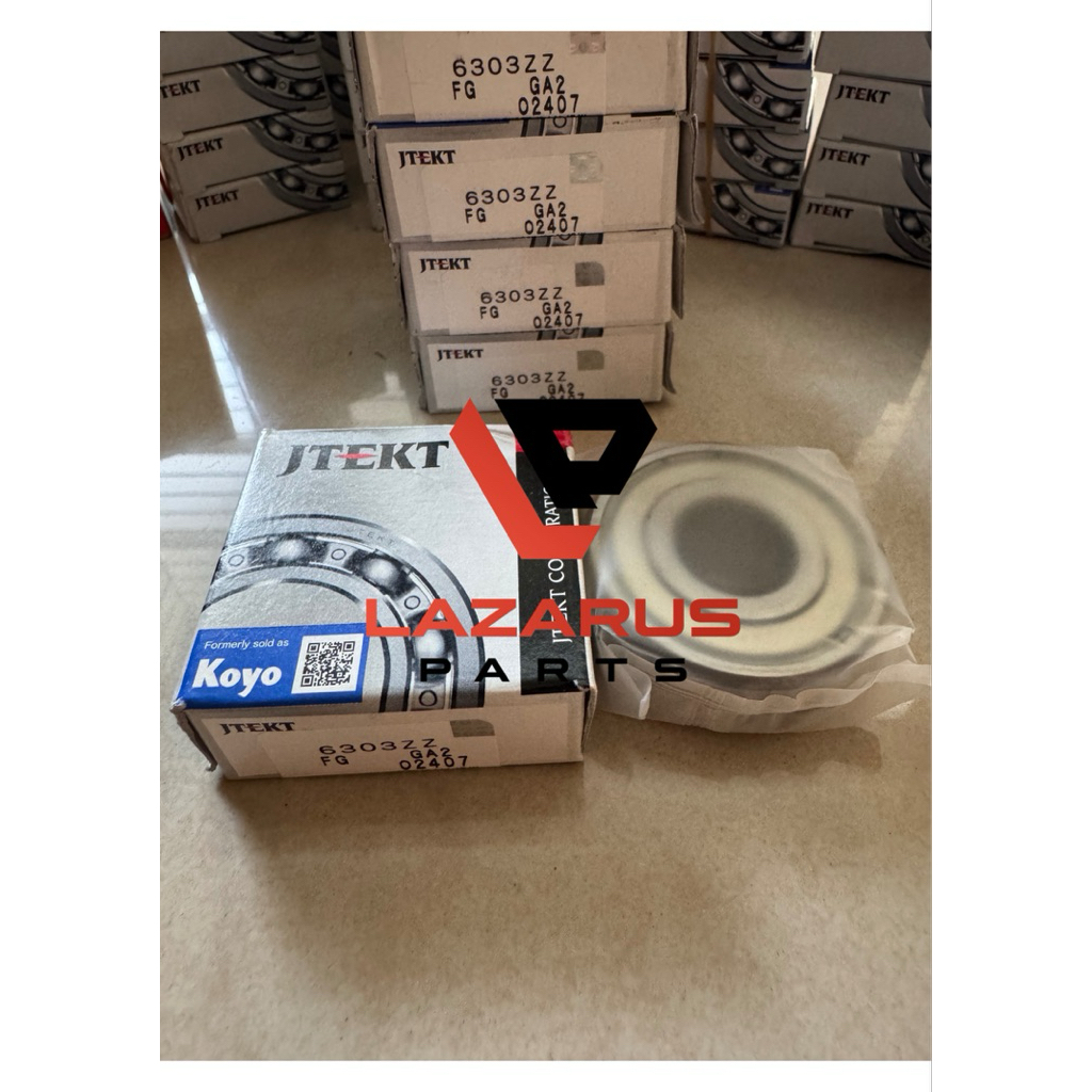 แบริ่ง Koyo 6303 ZZ ดั้งเดิม