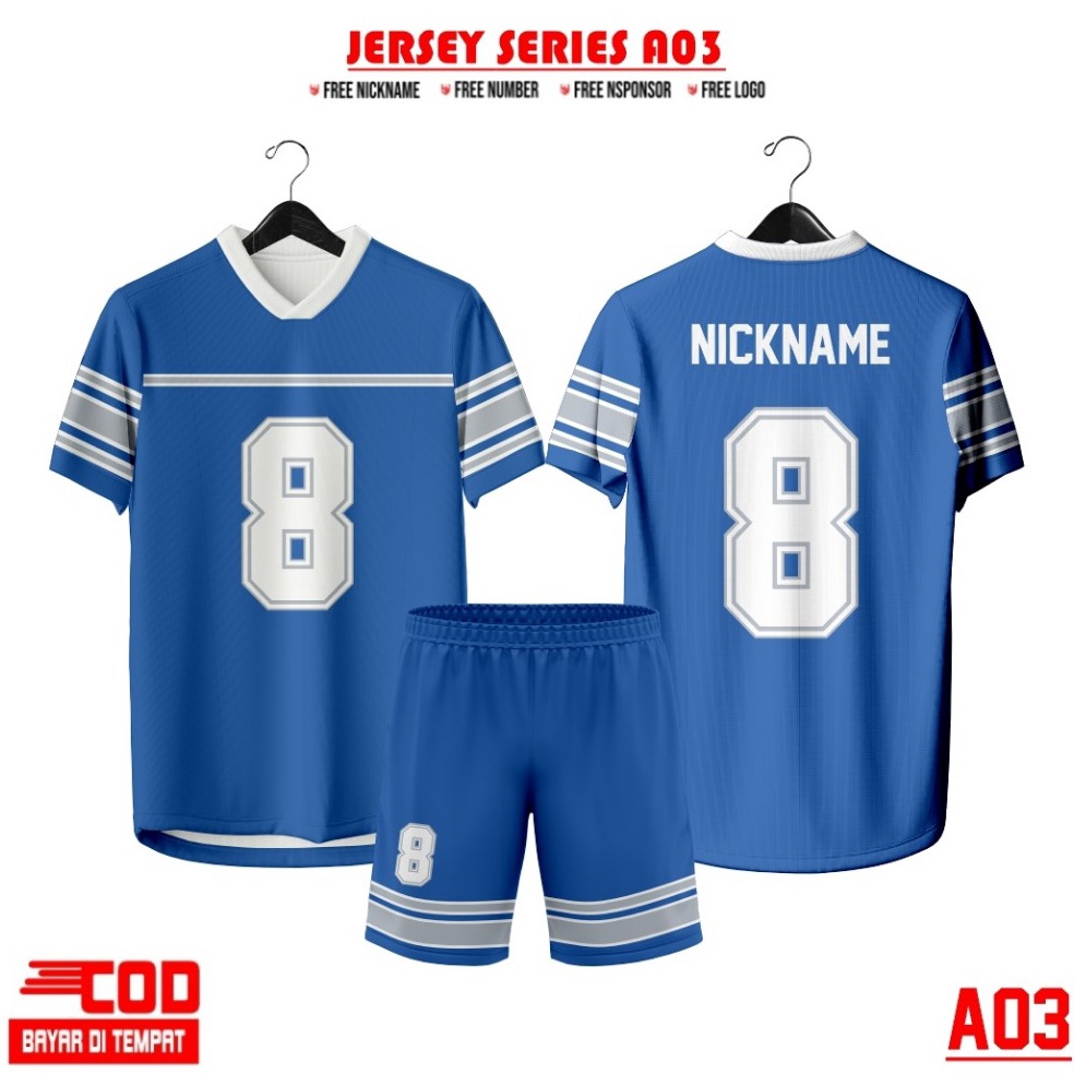 CODE J68E Jersey Streetwear Series A3 Jersey Vintage Jersey NFL Jersey Retro Custom ชื่อ