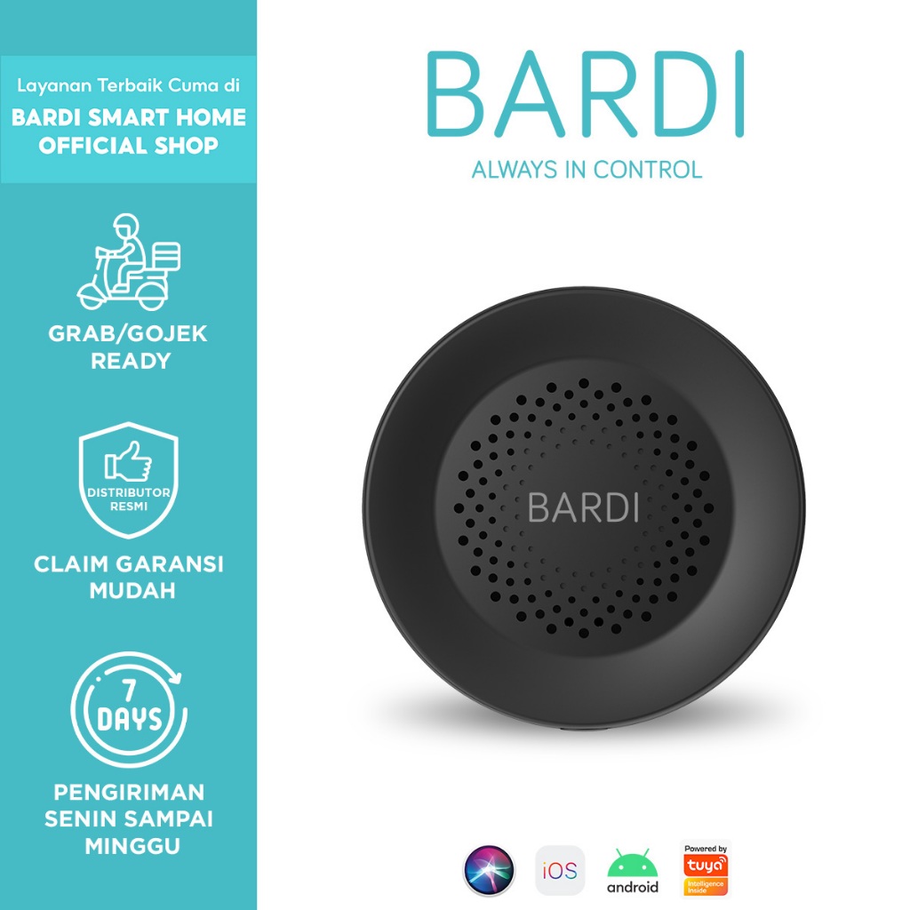 BARDI Smart Home WIFI Siren Loud Alarm รองรับ Android/iOS - เวอร์ชันใหม่