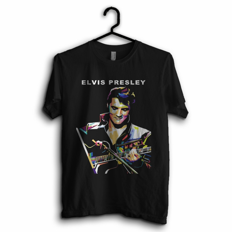 Elvis Presley 08 Music T-Shirt Distro เสื้อยืดสําหรับเด็กและผู้ใหญ่