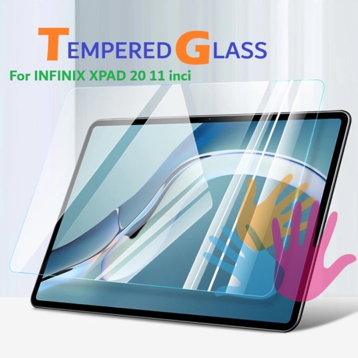 LAYAR INFINIX XPAD 20 / กระจกนิรภัย INFINIX XPAD 20 / INFINIX XPAD 20 PRO ตัวป้องกันหน้าจอป้องกันหน้