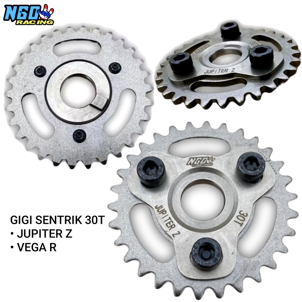 ดาวพฤหัสบดี Z Vega R เงิน Racing 30T เกียร์ตะขาบ