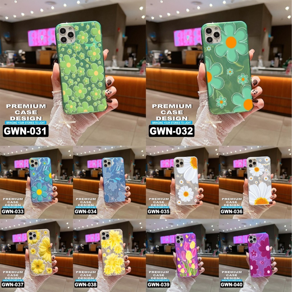 SAM J2 PRIME/J5/J7/M54/M34/M21/M15/M10 /A7 2018 CASE MOTIFTURE CODE GWN GWN031-GWN040 GM ACC