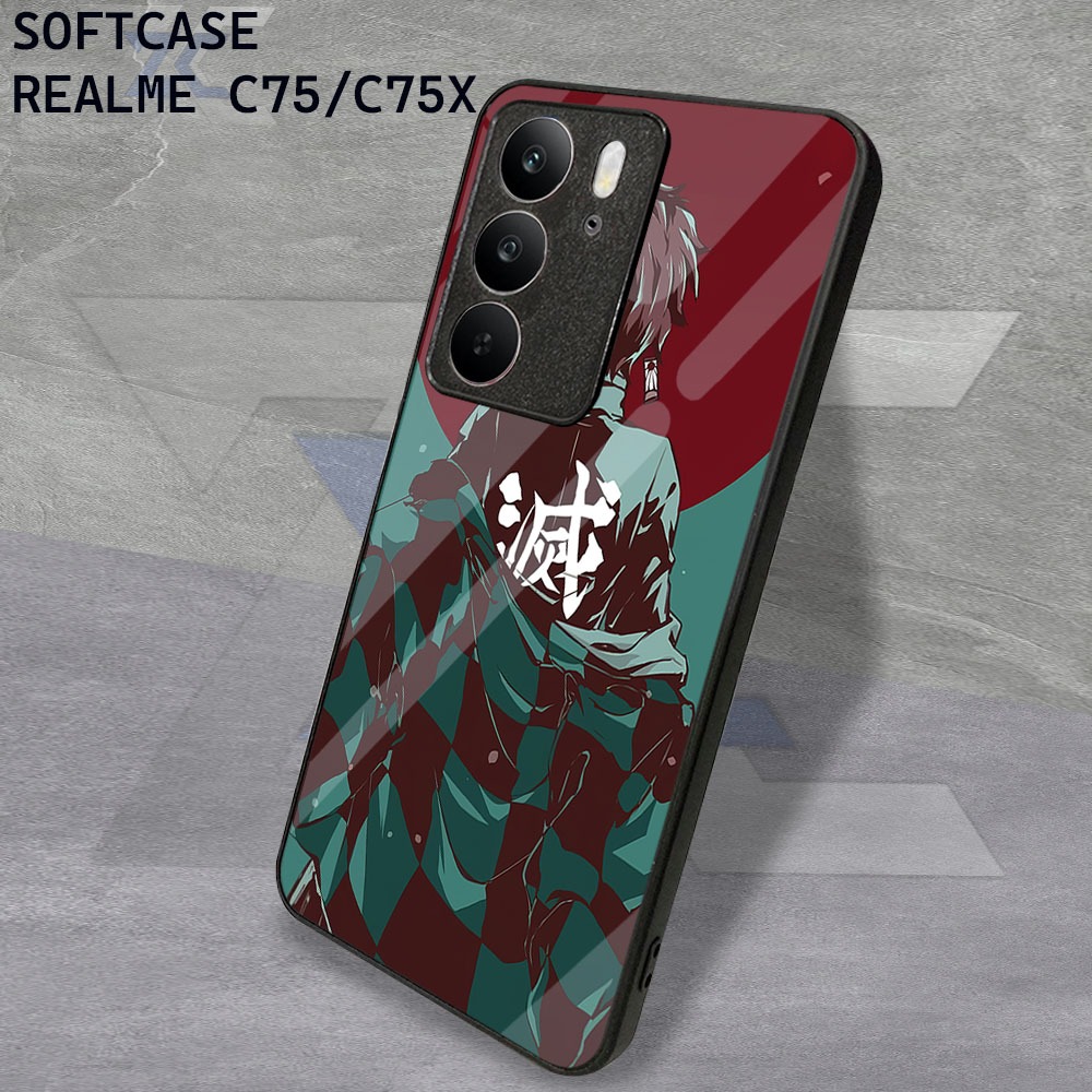 HP [TB57]Glitter Softcase สําหรับ REALME C75 / C75X ซิลิโคน Mica Case Silicon Protective Phone Case 